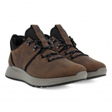 ECCO Hiking Shoes Exostride Low (YAK Leather) brown Men